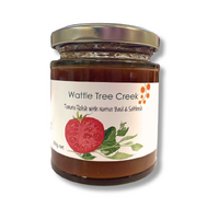 CLEARANCE Tomato Relish-Native Basil &amp; Satbush - Wattle Tree Creek [BB JUNE 26]