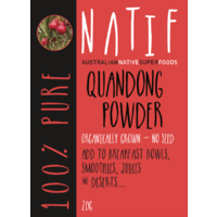 CLEARANCE - NATIF Quandong Powder (20g) 