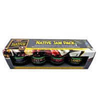 Australian Native Food Co Native Jam Gift Pack # 1 (4 x 50g)