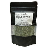 Oz Tukka Native Thyme (dried) - 25g resealable pouch