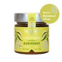 Meluka Australia Lemon Myrtle infused Raw Honey (275g)