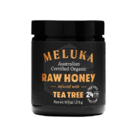 Meluka Australia Tea Tree infused Raw Honey - TTF24 (275g)