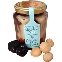 Kurrajong Macadamia Nut Butter &amp; Rainforest Plum Swirl (130g)