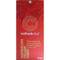 Outback Chef Australian Yellow Curry Rub 50g