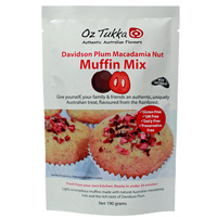 Oz Tukka Davidson Plum Macadamia Nut Muffin Mix (190g)