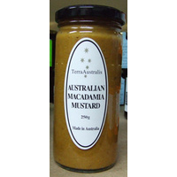 Terra Australias Australian Macadamia Mustard 250g