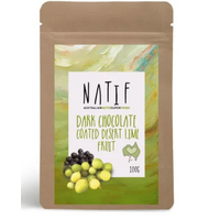 NATIF Dark Chocolate Coated Desert Lime - 100g