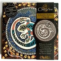 Chern&#39;ee Sutton  Giftboxed Chocolate Disc (70g) -Ilipari the Lizard