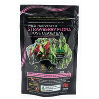 Australian Native Food Co Wild Harvested Loose Leaf Tea 35g | Strawberry Flora