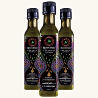 Roogenic Australian Olive Oil infused with Lemon Myrtle &amp; Pepperberry (250ml)