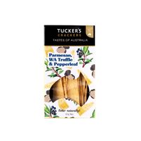Tuckers Crackers - Parmesan, WA Truffle and Pepperleaf - 90g