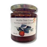 Wattle Tree Creek Bush Fire Capsicum Chilli Savoury Jam (200g)