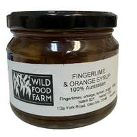 Wild Food Farm Fingerlime &amp; Orange Syrup (420g)