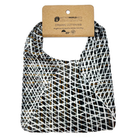 Better World Aboriginal Art - Baby Bib - Pupuni Jilamara