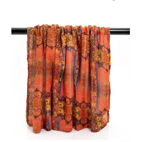 Better World Aboriginal Art - Muslin Wrap - Family and Country
