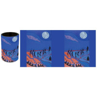 Tobwabba Aboriginal Art Neoprene Can Cooler - Seven Sisters 