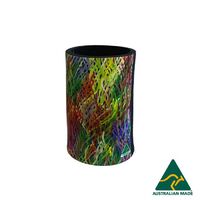 Utopia Aboriginal Art Neoprene Can Cooler - Grass Seed Dreaming