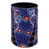 Utopia Aboriginal Art Neoprene Can Cooler - Dreamtime Sisters