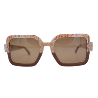 Jukurrpa Aboriginal Art Polarised Sunglasses/ Frames - Flowers on the Hill