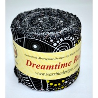 Dreamtime Jelly Rolls (Black) - 20pce Fabric