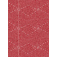 Plum Seeds (Red)  - Aboriginal design Fabric