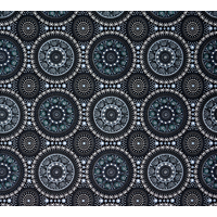 Bush Berry (ASH) [SCRAP 1.1M] - Aboriginal design Fabric