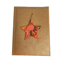 Family &amp; Country  - Better World Aboriginal Art Christmas Decoration Card