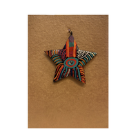 Mulga Country - Better World Aboriginal Art Christmas Decoration Card 