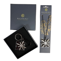 Balarinji Aboriginal Art - 2pce Giftset - WiriWiri Keyring/Pendant