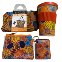 Hogarth Aboriginal Arts 4pce Giftset - Skipping Stones