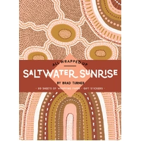 Saltwater Sunrise - All Wrapped Up - Aboriginal Sheets Wrapping Paper (20)