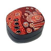 Better World Aboriginal Art Lacquered SMALL Trinket Box - Seven Sisters