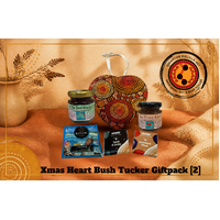 Xmas Heart Bush Tucker Giftpack [2] - Dreamtime Kullilla-Art