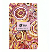 Better World Aboriginal Art Lavender Sachet (10g) - Ramindjeri Water Dreaming