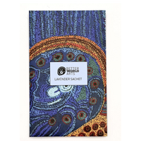 Better World Aboriginal Art Lavender Sachet (10g) - Two Sisters
