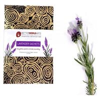 Better World Aboriginal Art Lavender Sachets (2 x 10g) - Seven Sisters