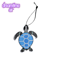 Dreamtime Air Aboriginal Art Air Freshener - Turtle Ocean Breeze (Tropical Coconut Scent)