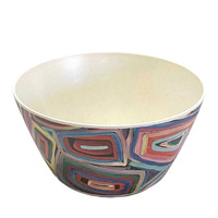 Utopia Aboriginal Art Bamboo Small Bowl - Untitled