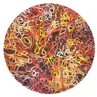 Utopia Aboriginal Art Bamboo Dinner Plate (Single) - Women&#39;s Ceremony