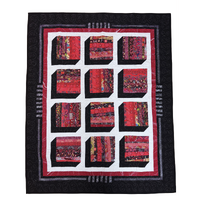 Aboriginal design Quilted Blanket (160cm x 130cm) # 7