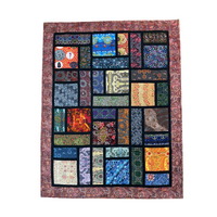 Aboriginal design Quilted Blanket (170cm x 134cm) # 12