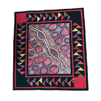 Aboriginal design Quilted Blanket (160cm x 180cm) # 14