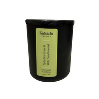 Kakadu Scented Soy Candle - Native Spinifex Grass &amp; Wild Sandalwood (250g wax)