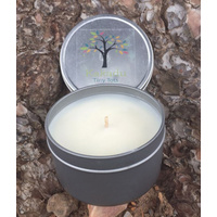 Kakadu Scented Bush Candle Indigie Tin - Native Kapok Bush & Wild Black Plum (140g)