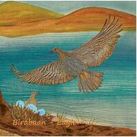 Saretta Aboriginal Art Totem Cushion Cover - Biragaan (Eagle)
