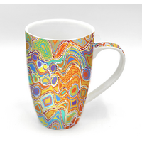 Mina Mina Jukurrpa - Better World Aboriginal Art Boxed Fine Bone China Mug