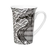 Dancing Wombat Aboriginal Art Boxed China Mug - Eagle