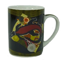 Jijaka Aboriginal Art Boxed China Mug - Totem Country