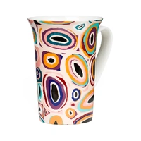 Warntili, Canning Stock Route Well 25 Giftboxed Mug - Martumili Aboriginal Art