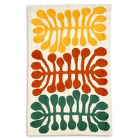 Aboriginal Art Handmade (3&#39;x 2&#39;) Wool Rug (Chainstitched) (91cm x 61cm) - Watiya Tjuta Tree [2]